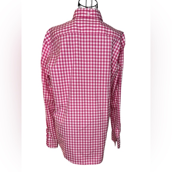 Boy’s Ralph Lauren 100% Cotton Pink & White Check Button Down Shirt Si… - Picture 4 of 9